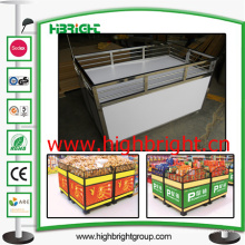 Stainless Steel Collapsible Promotion Table for Supermarket